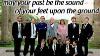 may your past be the sound of your feet upon the ground [the history b