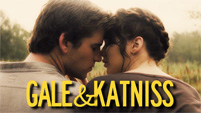 Gale and Katniss 